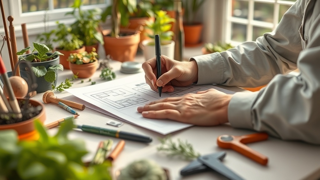 איך להתחיל תכנון גינון ונוף נכון