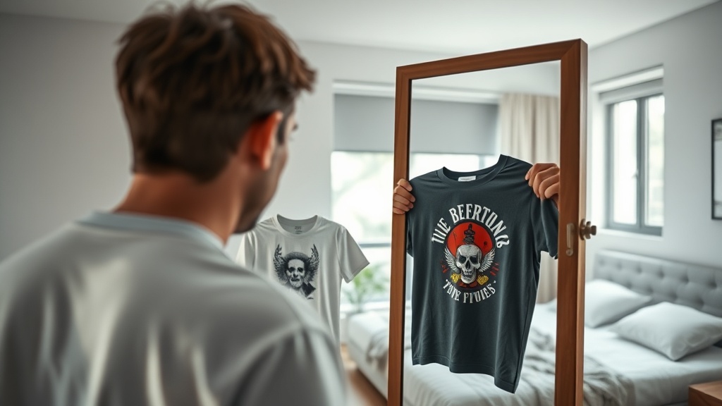 איך בוחרים חולצה עם הדפס שבאמת מתאימה לך